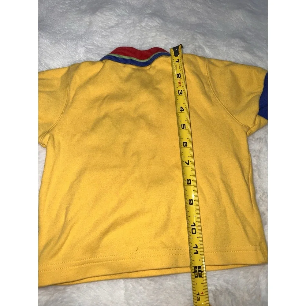 Gymboree Rainbow Tag Suspender Bubble shorts Overalls Color Block Set Fish
